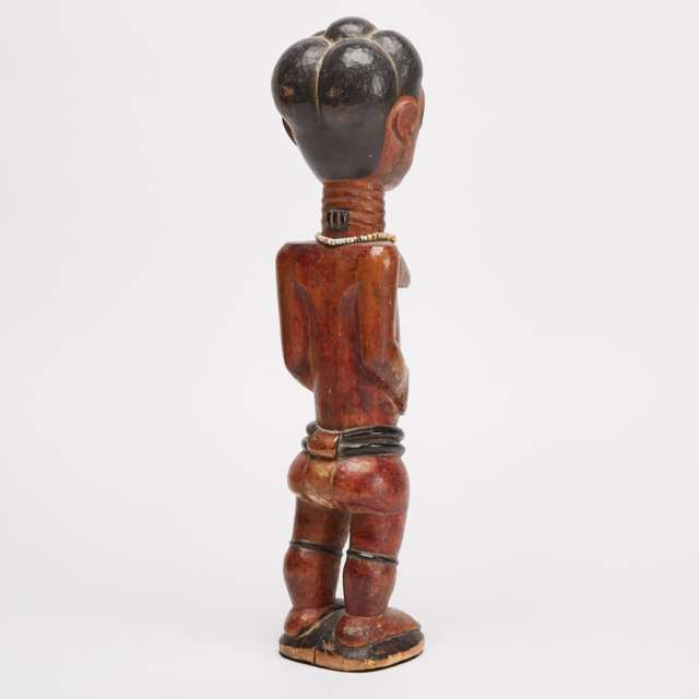 Fante Standing Female Figure, Ghana, West Africa