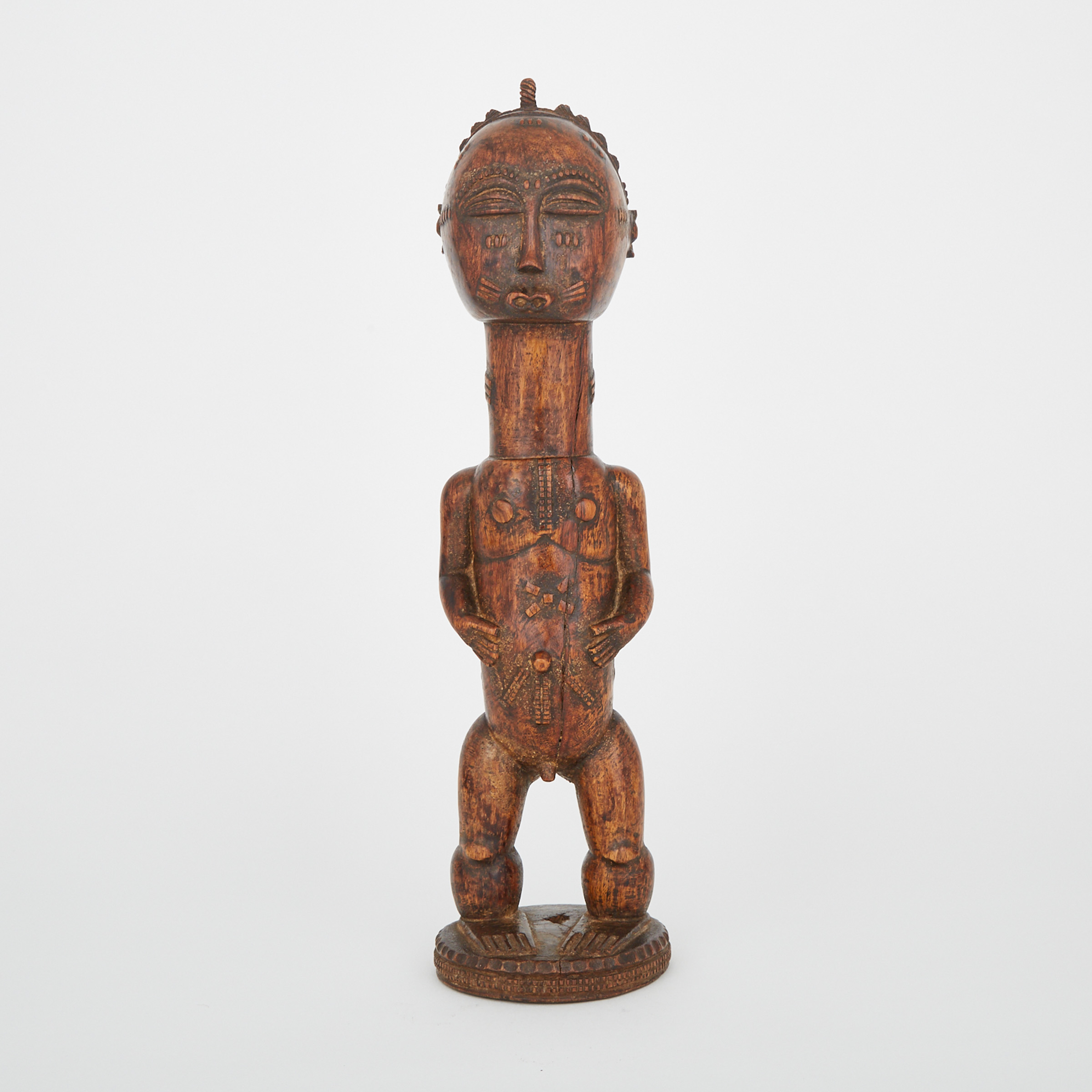 Baule Male Figure, Ivory Coast, West Africa