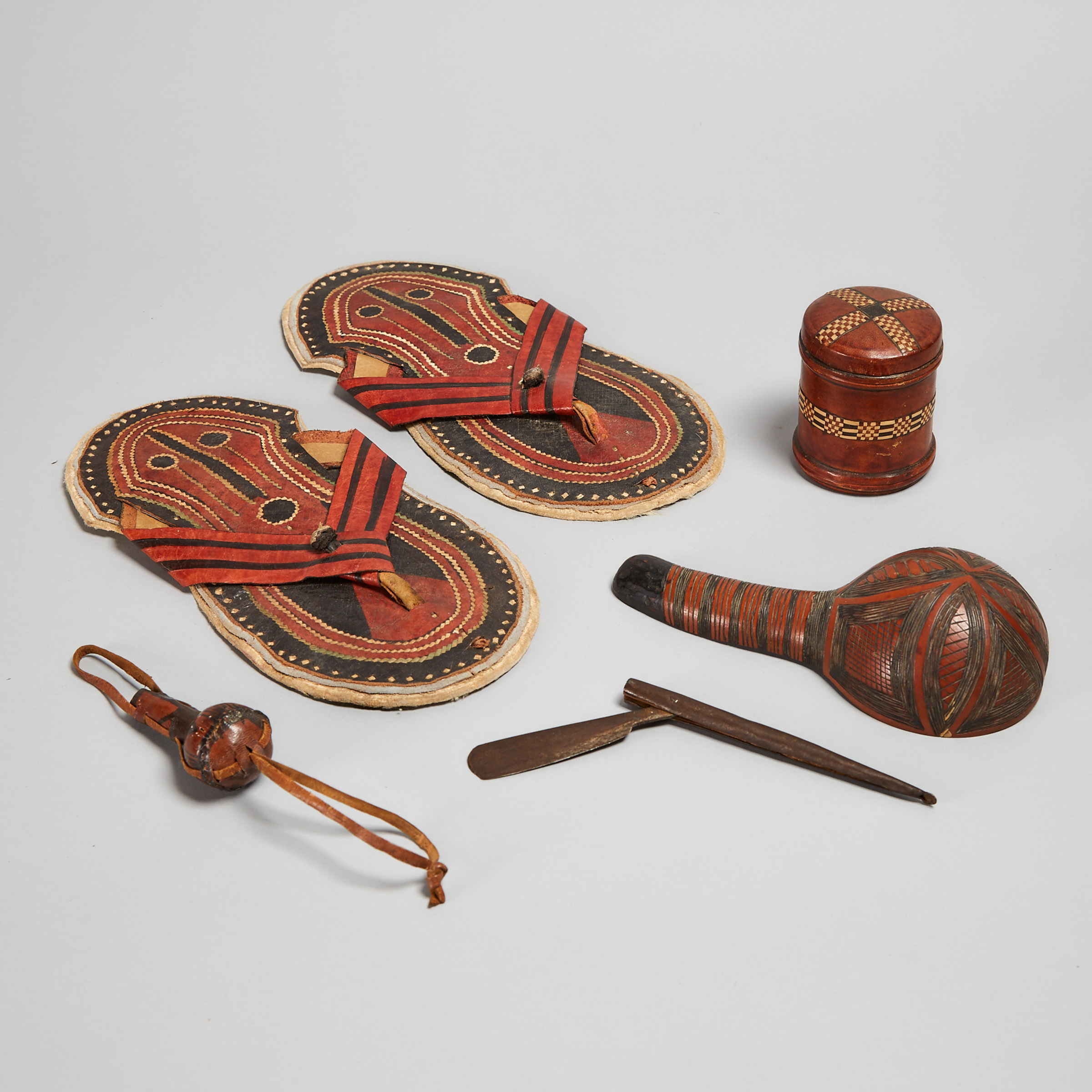 Group of Five African Utilitarian Items