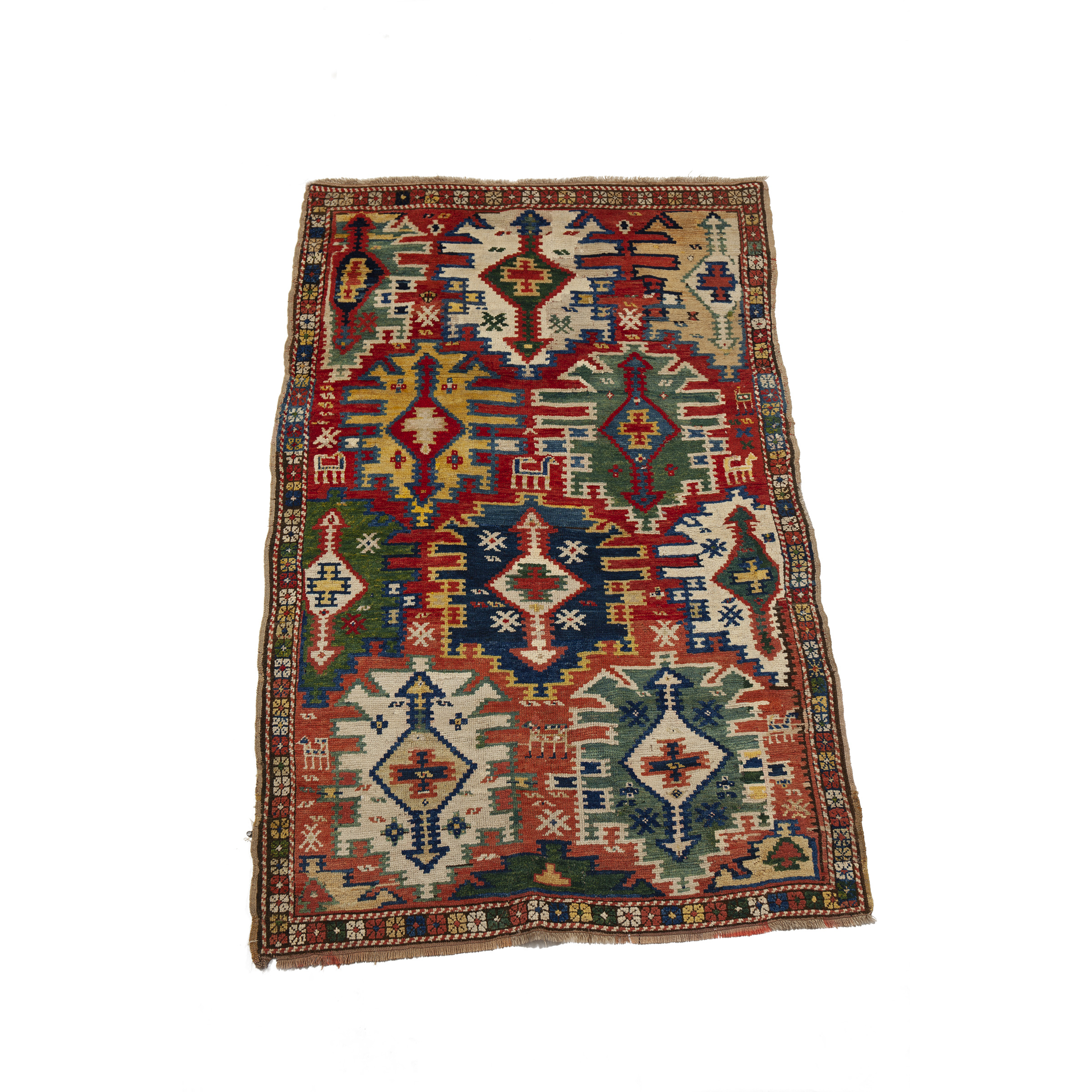 Kelim Design Kazak Rug, Caucasian, early 20th century