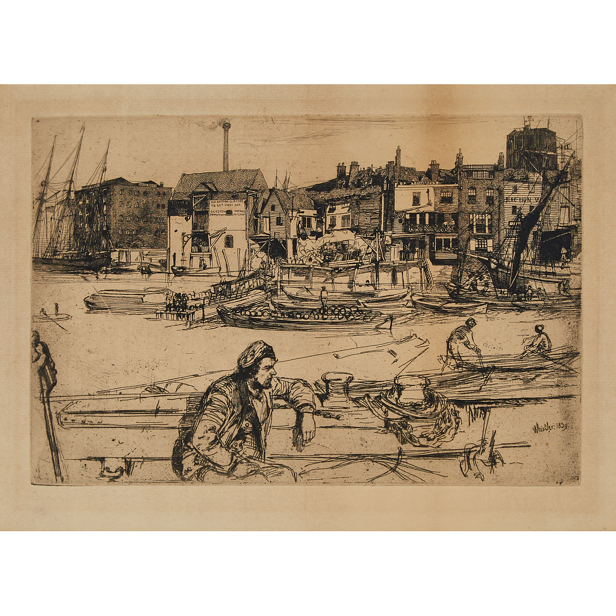James Abbott McNeill Whistler (1834-1903), American