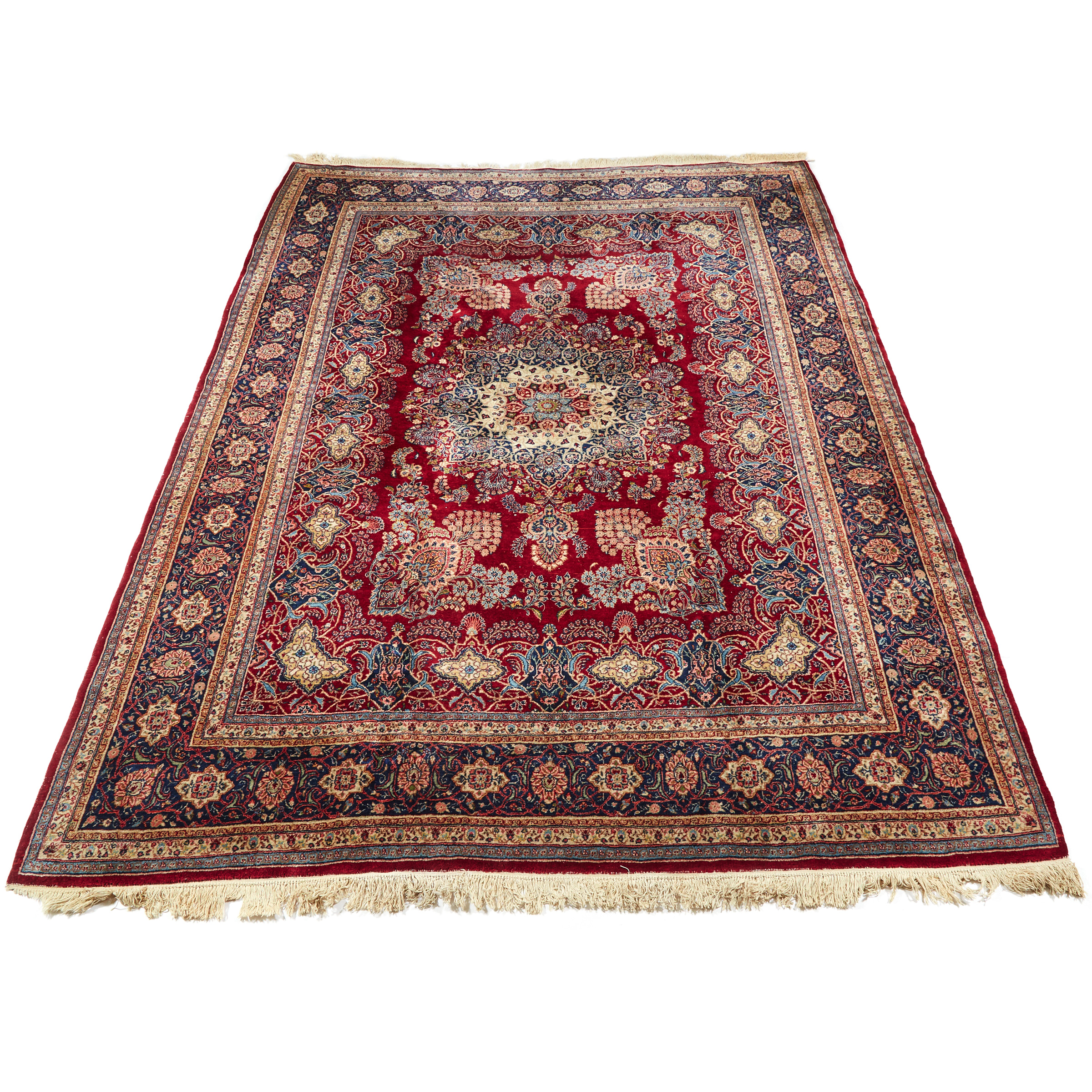 Ispahan Carpet, Persian, mid 20th century