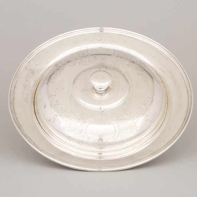 Canadian Silver Covered Serving Dish, Henry Birks & Sons, Montreal, Que., 20th century