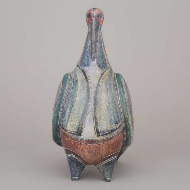 Brooklin Pottery Bird, Theo Harlander, c.1980