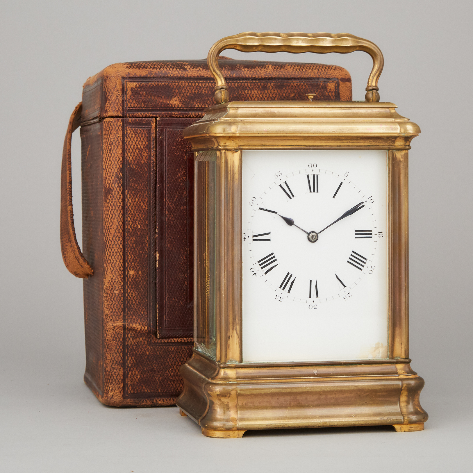 Massive French Repeating Carriage Clock, c.1890