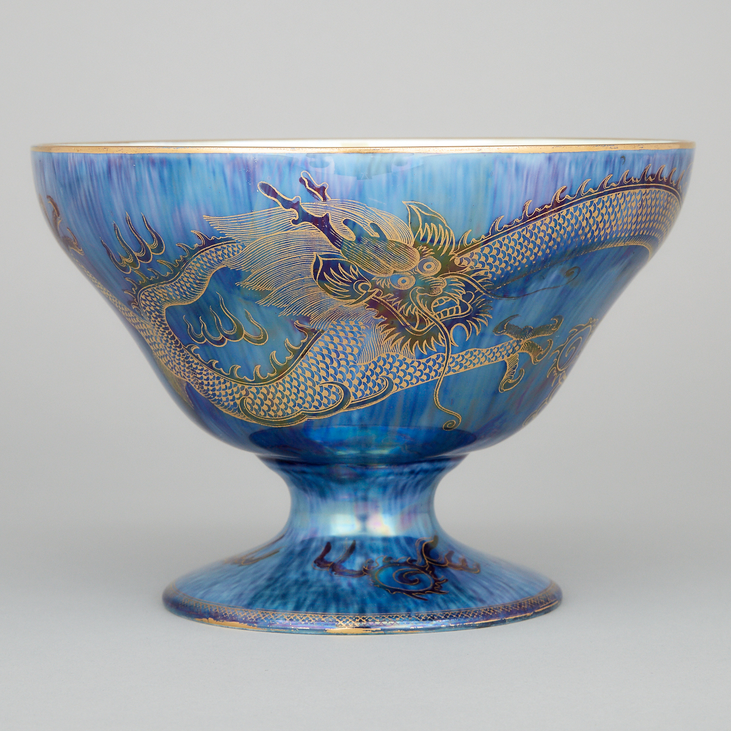 Wedgwood Dragon Lustre Footed Bowl, 1920s