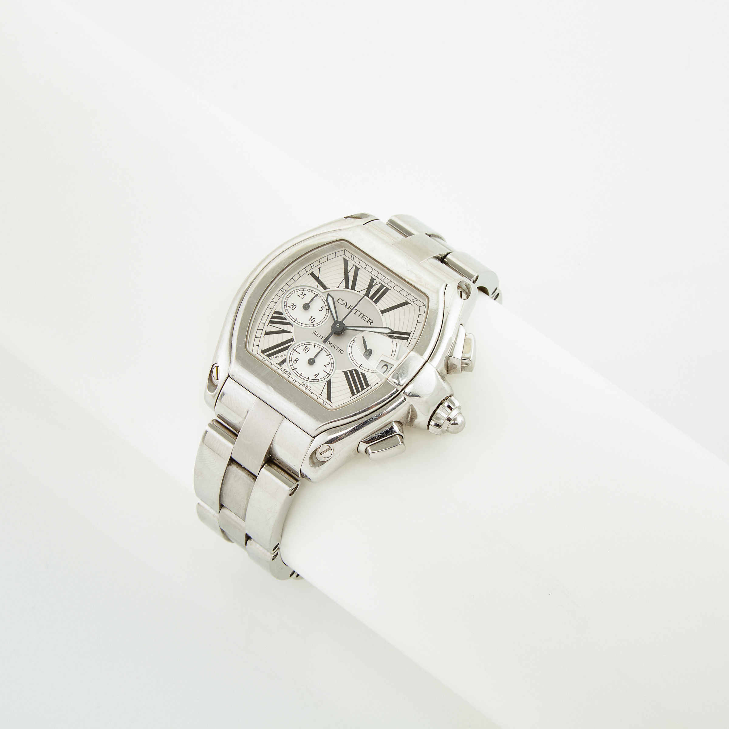 Cartier Roadster XL Wristwatch with Chronograph and Date