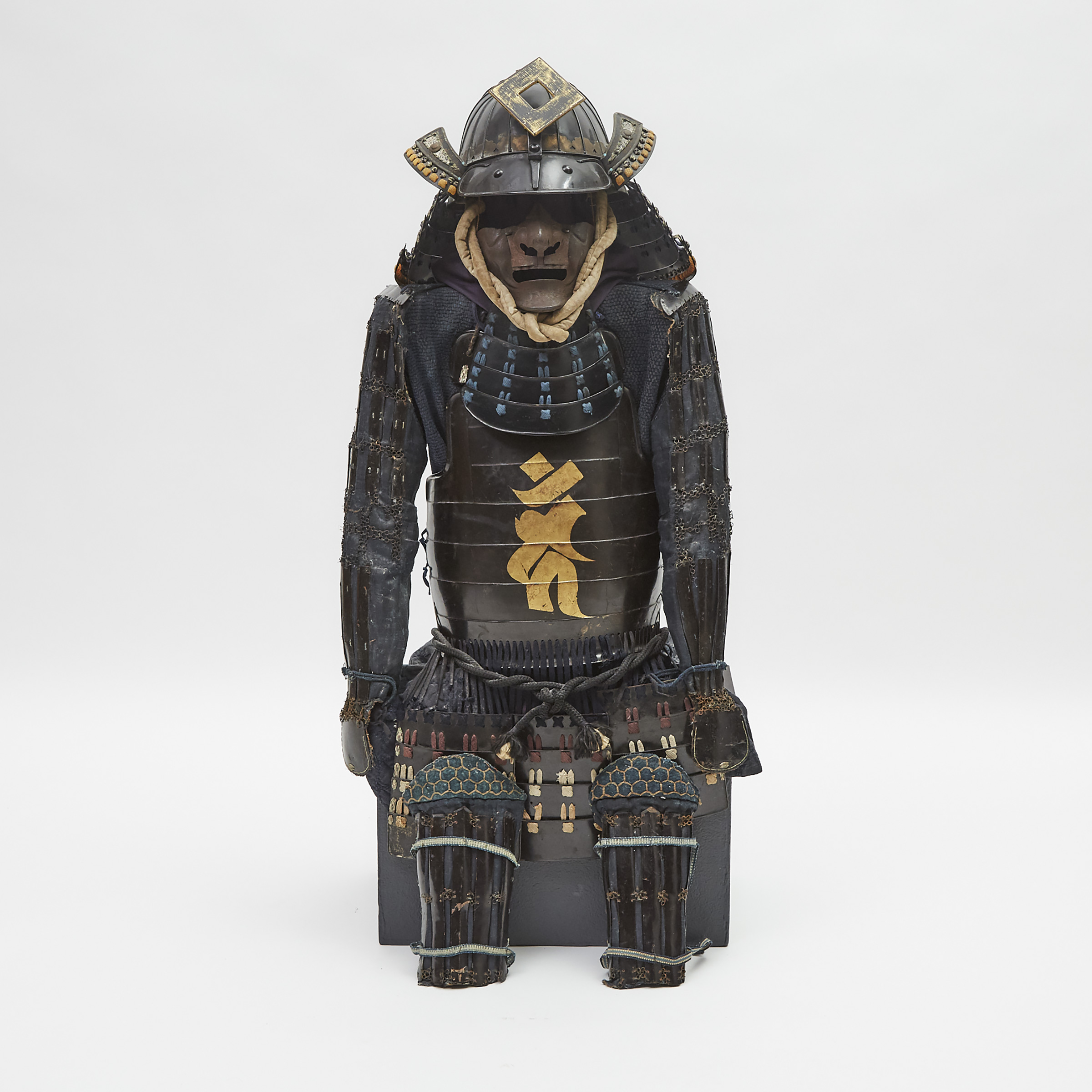 A Black Lacquer Suit of Samurai Armour, Edo Period, 19th Century