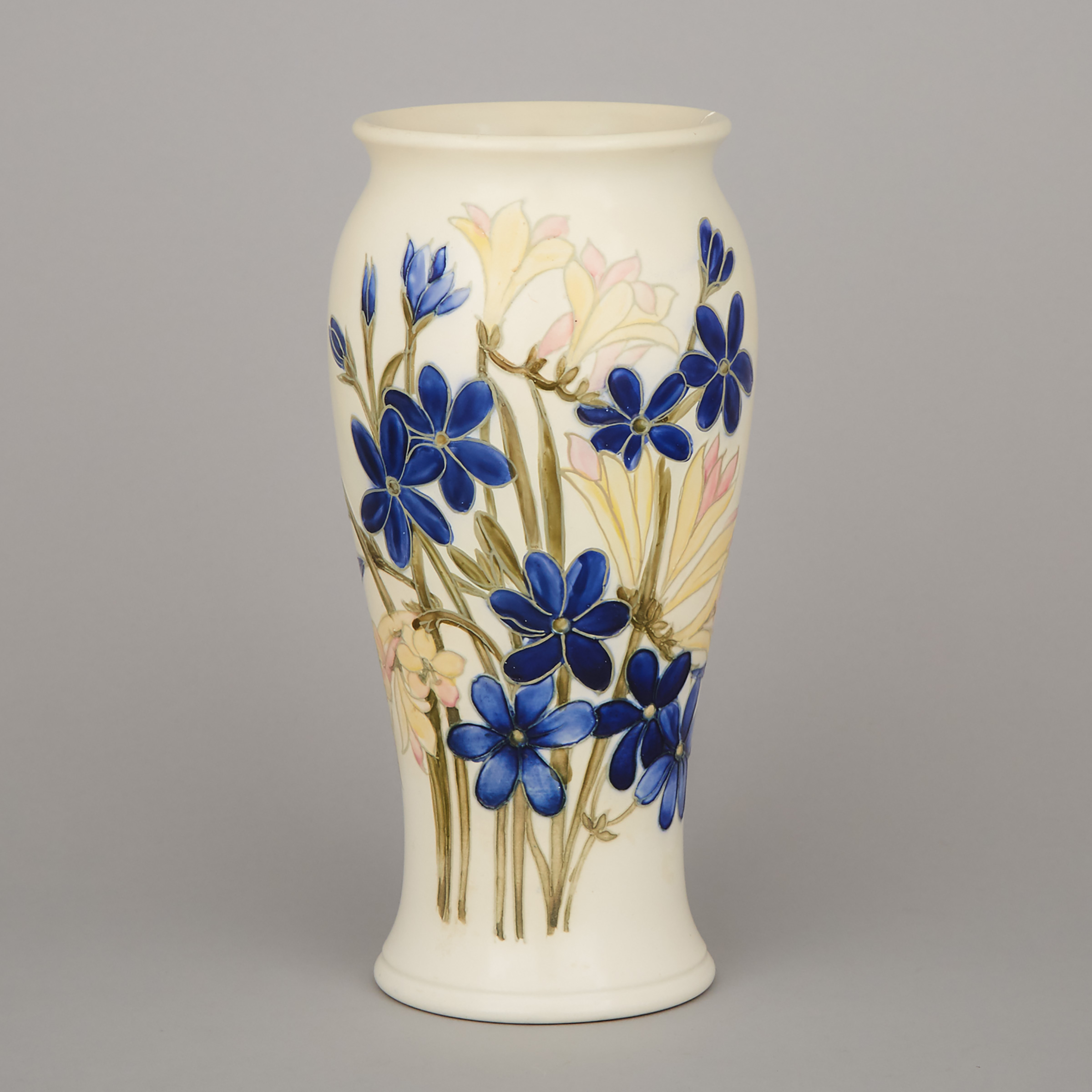 Moorcroft Spring Flowers Vase, 1930s
