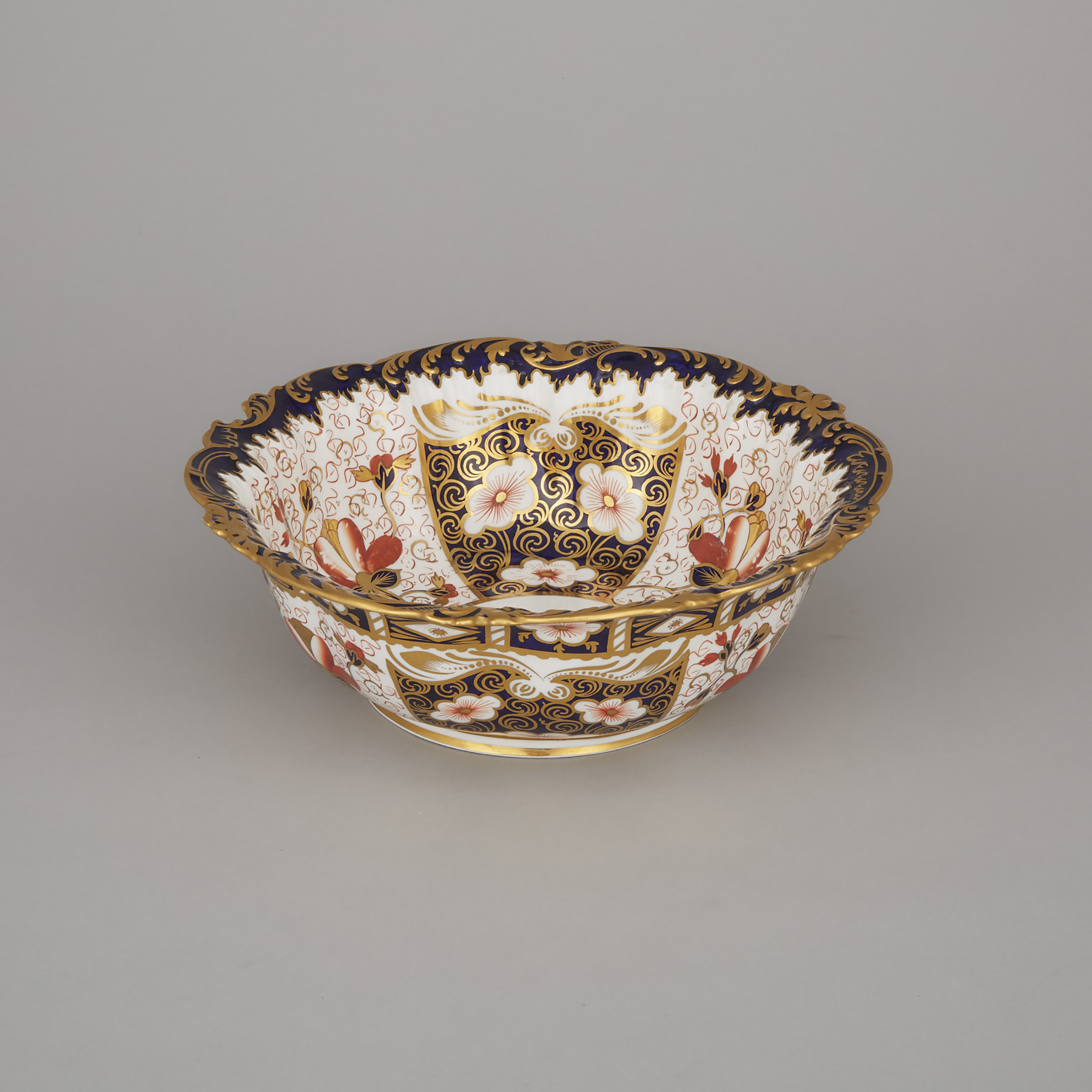 Royal Crown Derby 'Imari' (2451) Pattern Fruit Bowl, 1910