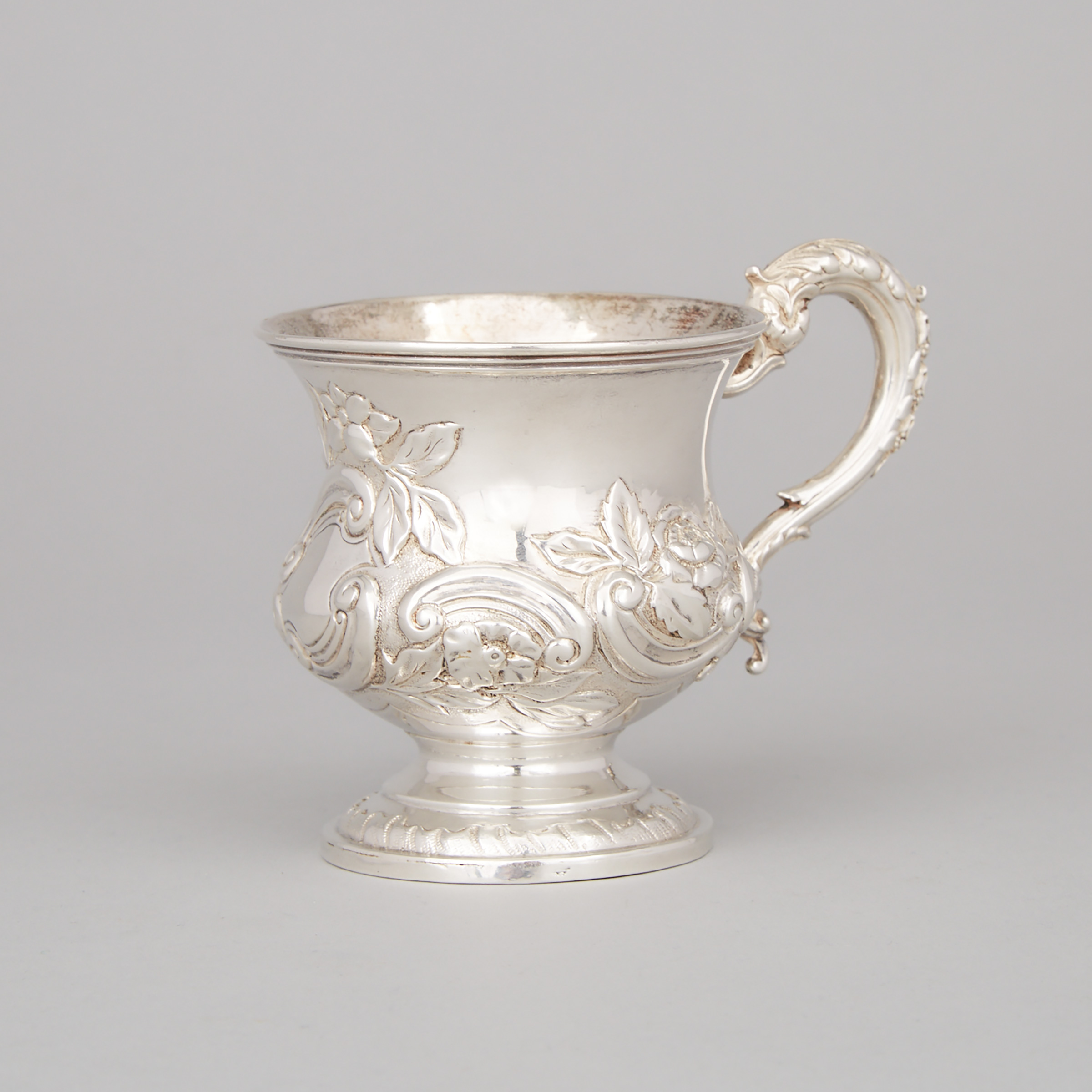 George IV Silver Small Mug, Rebecca Emes & Edward Barnard, London, 1827