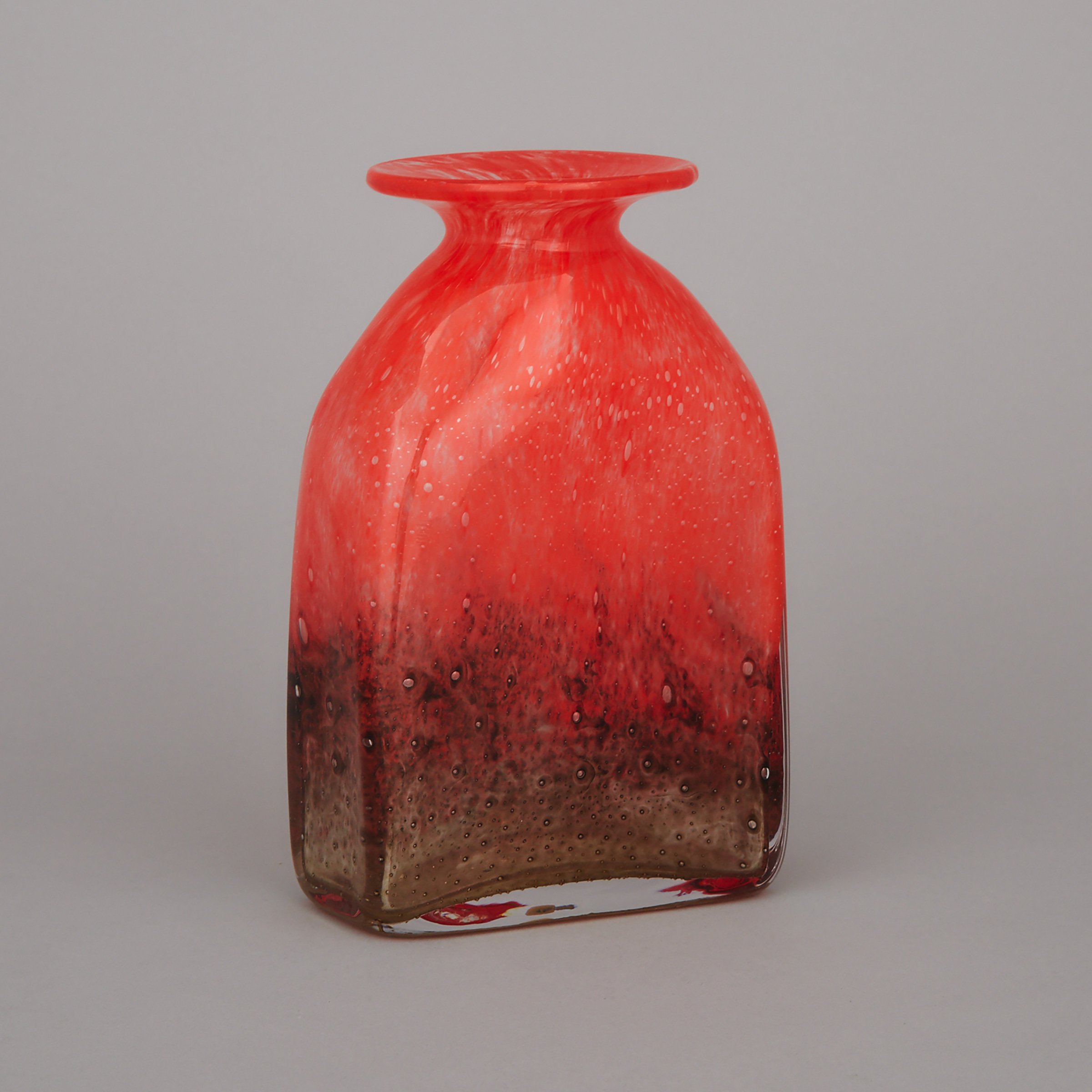John Orwar Lake (Finnish-Swedish, b.1921), Glass Vase, Ekenäs Glasswork, c.1970