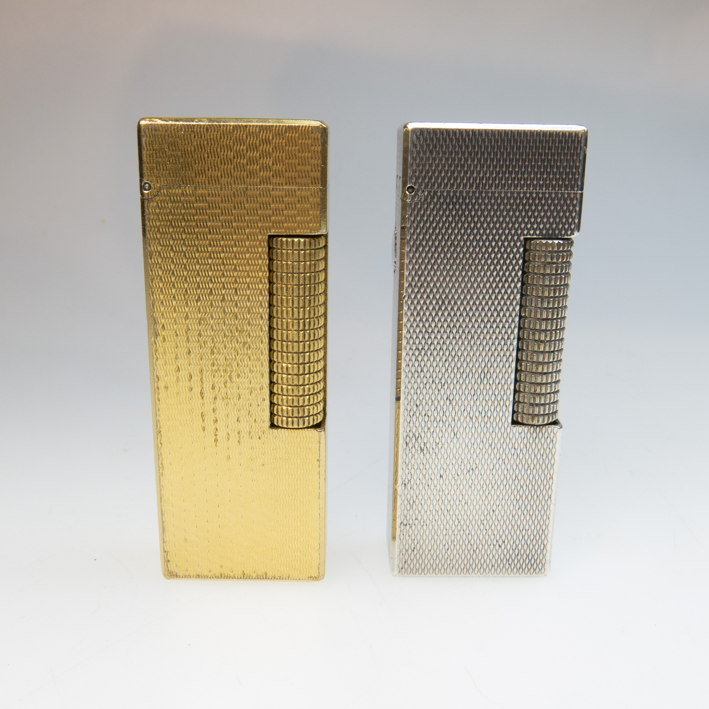 Two Dunhill Rollagas Lighters