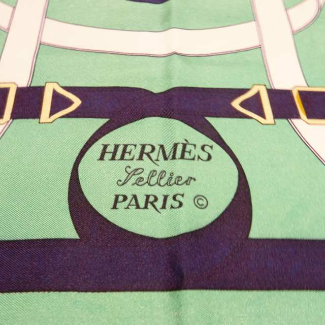 Hermes Eperon D'Or Silk Scarf