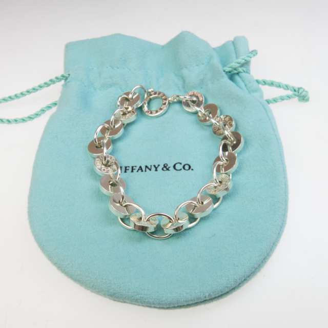 Tiffany & Co. Sterling Silver Circular Link Bracelet