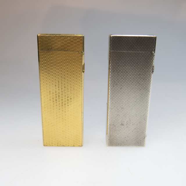 Two Dunhill Rollagas Lighters