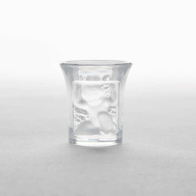 Group of Lalique Moulded and Frosted Glass Articles, post-1978