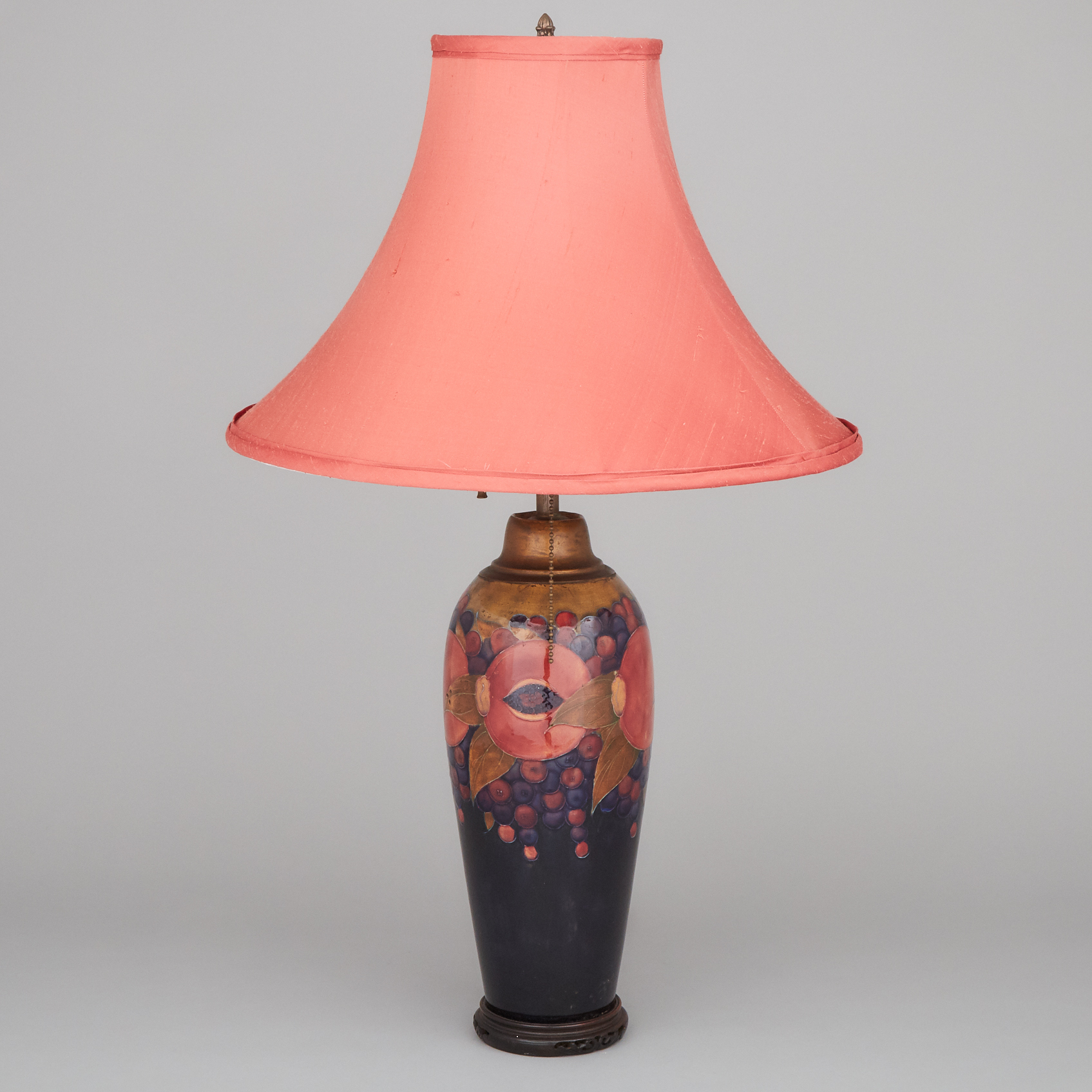 Moorcroft Pomegranate Table Lamp, c.1914-16