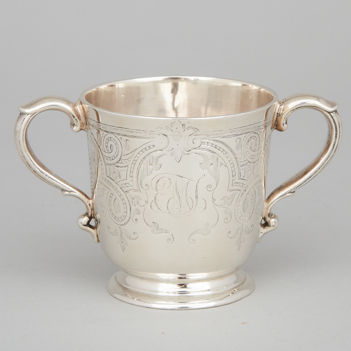 Victorian Silver Two-Handled Cup, Edward Ker Reid, London, 1858