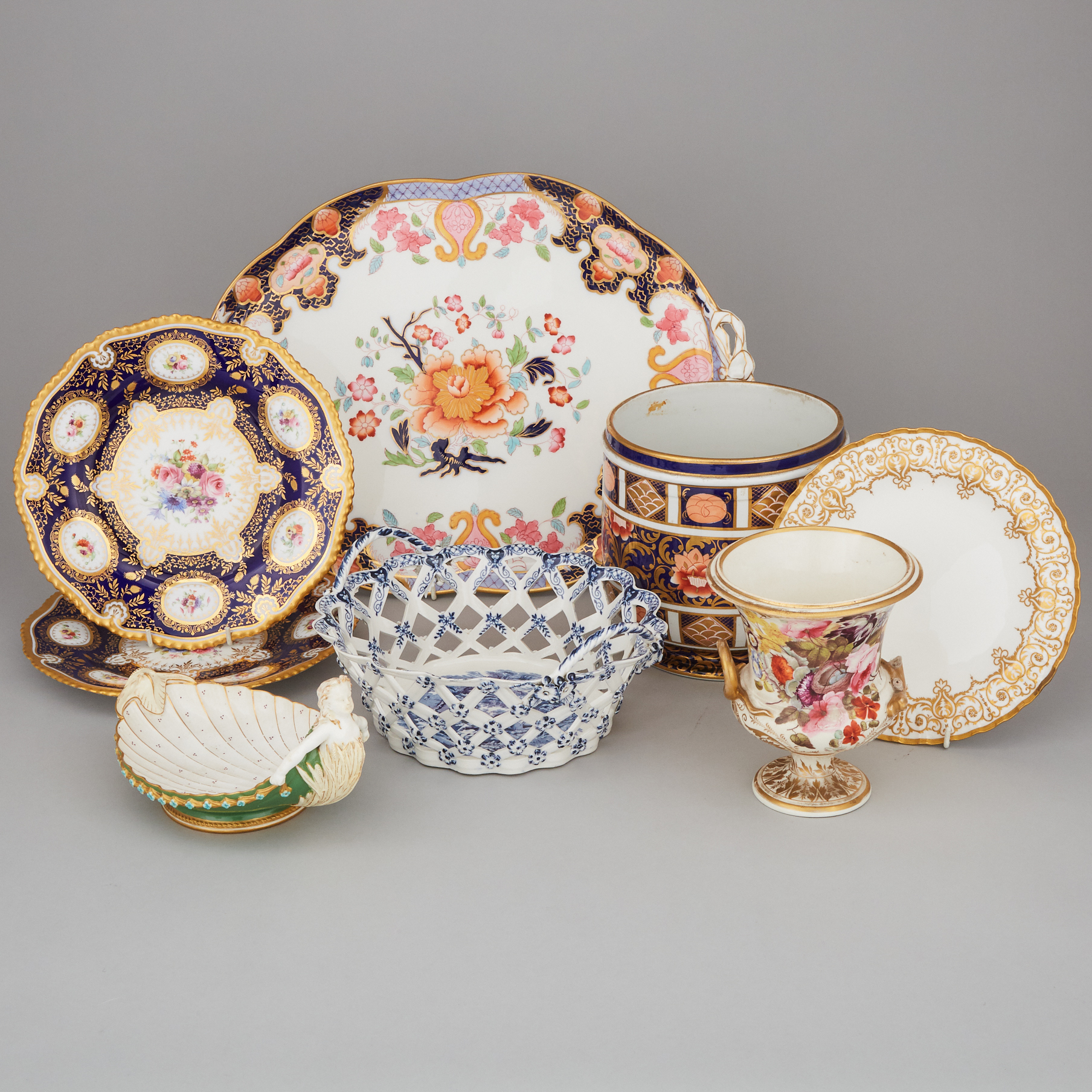 Group of English Ceramics, 19th/20th century