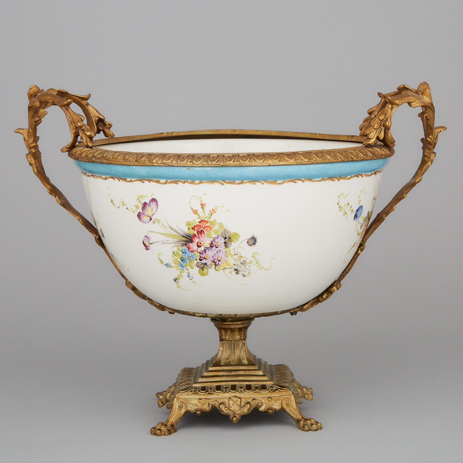 French Ormolu Mounted Centrepiece Bowl , 19th/early 20th century