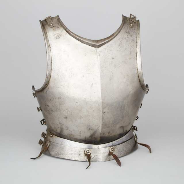 North Italian Infantry Breastplate, Early 17th Century