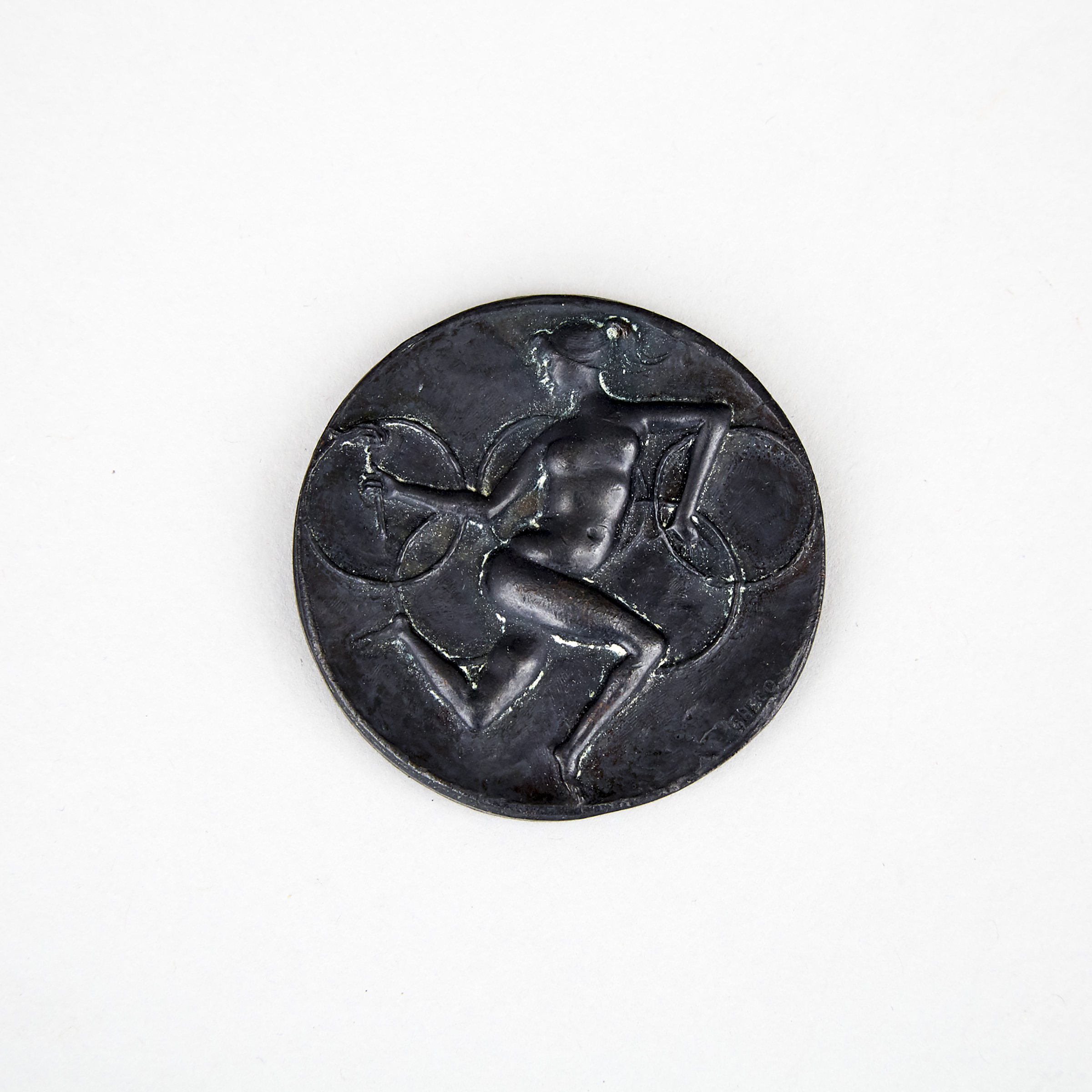Rome 1960 Olympics Bronze Participation Medal, Bertoni, Milan