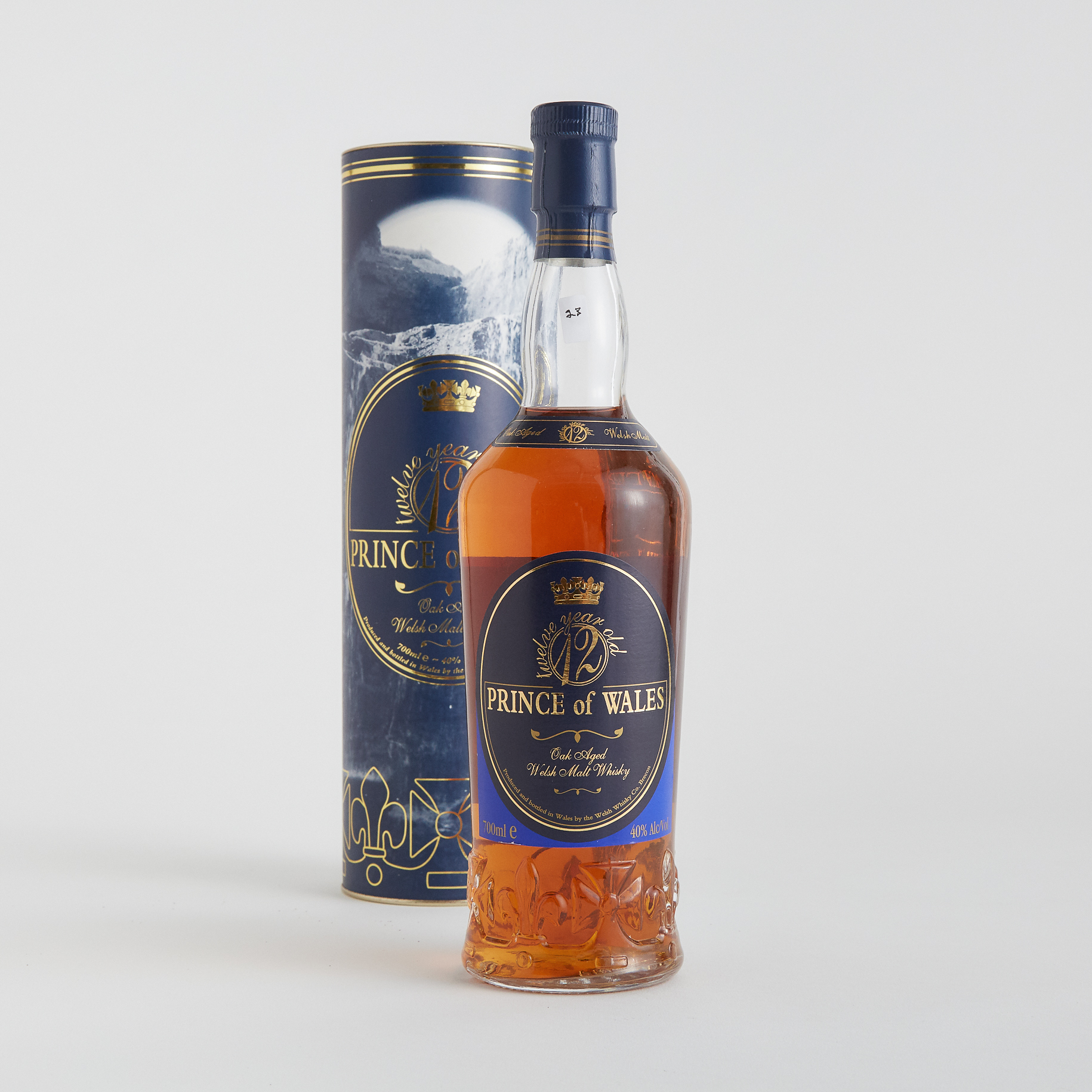 PRINCE OF WALES WELCH BLENDED MALT WHISKY 12 YEARS (ONE 700 ML)