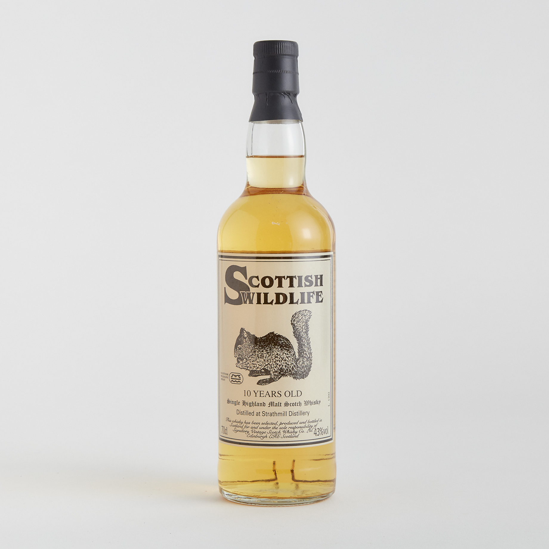 STRATHMILL SINGLE HIGHLAND SCOTCH WHISKY 10 YEARS (ONE 70 CL)