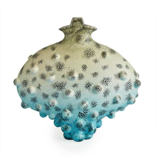 Glazed Earthenware Vase Form, 2005