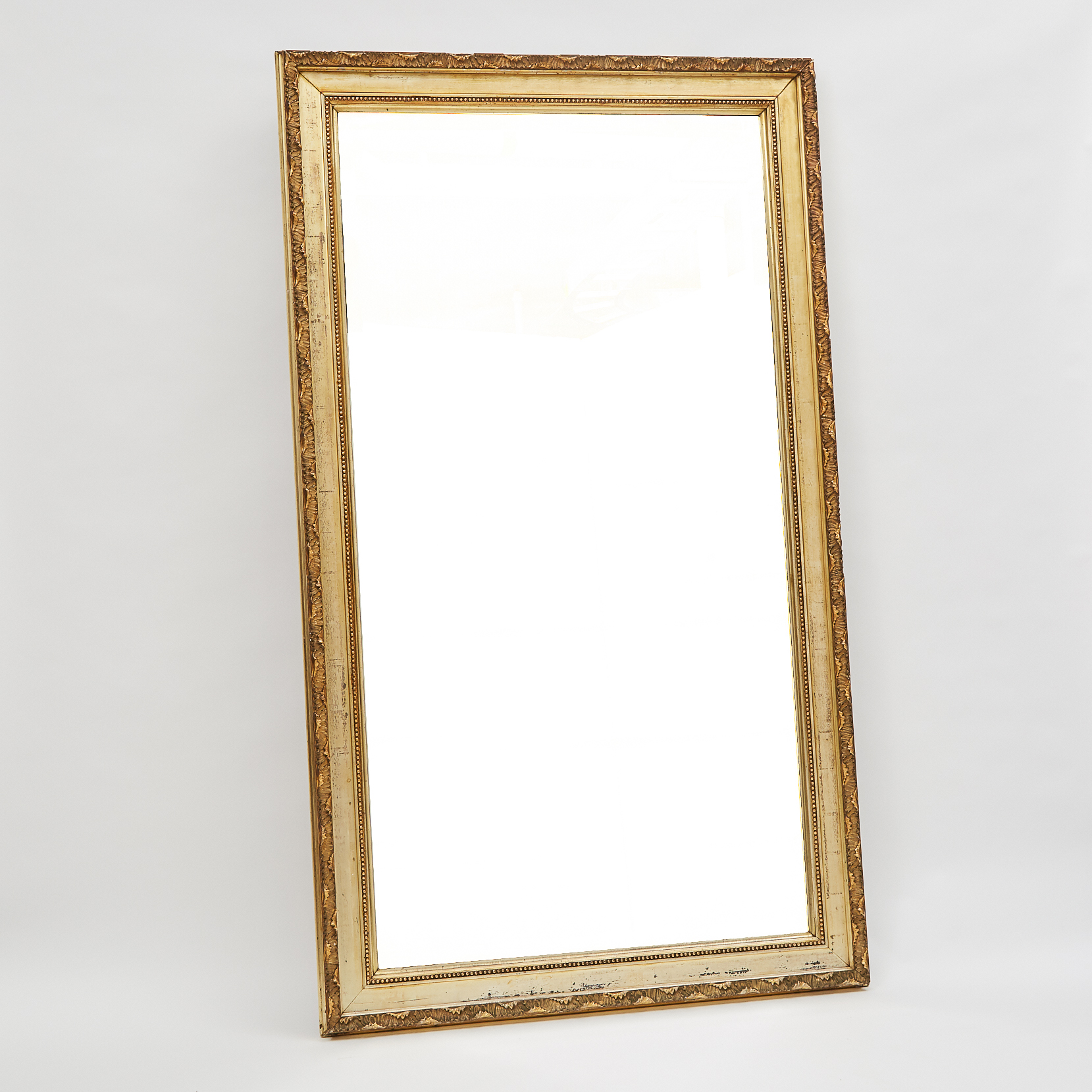 Large Victorian Giltwood and Gesso Overmantle Mirror, c.1900