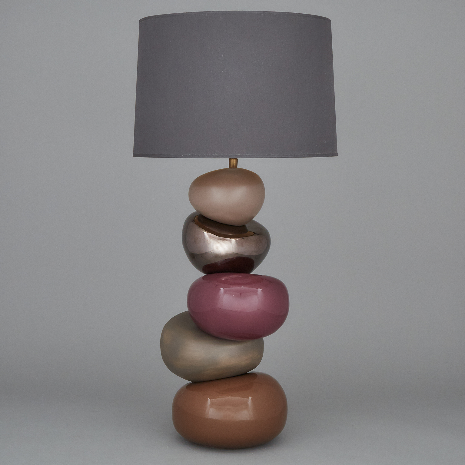 French 'Madame Galet Jr.' Contemporary Ceramic Table Lamp, c.2000