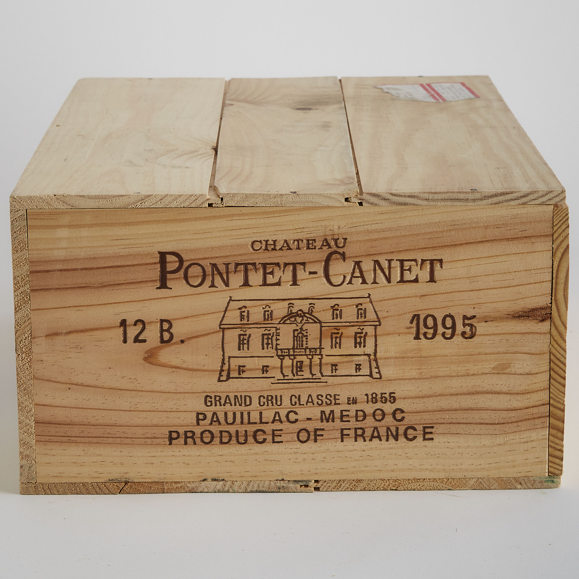 CHÂTEAU PONTET-CANET 1995 (12, OWC) WA 92