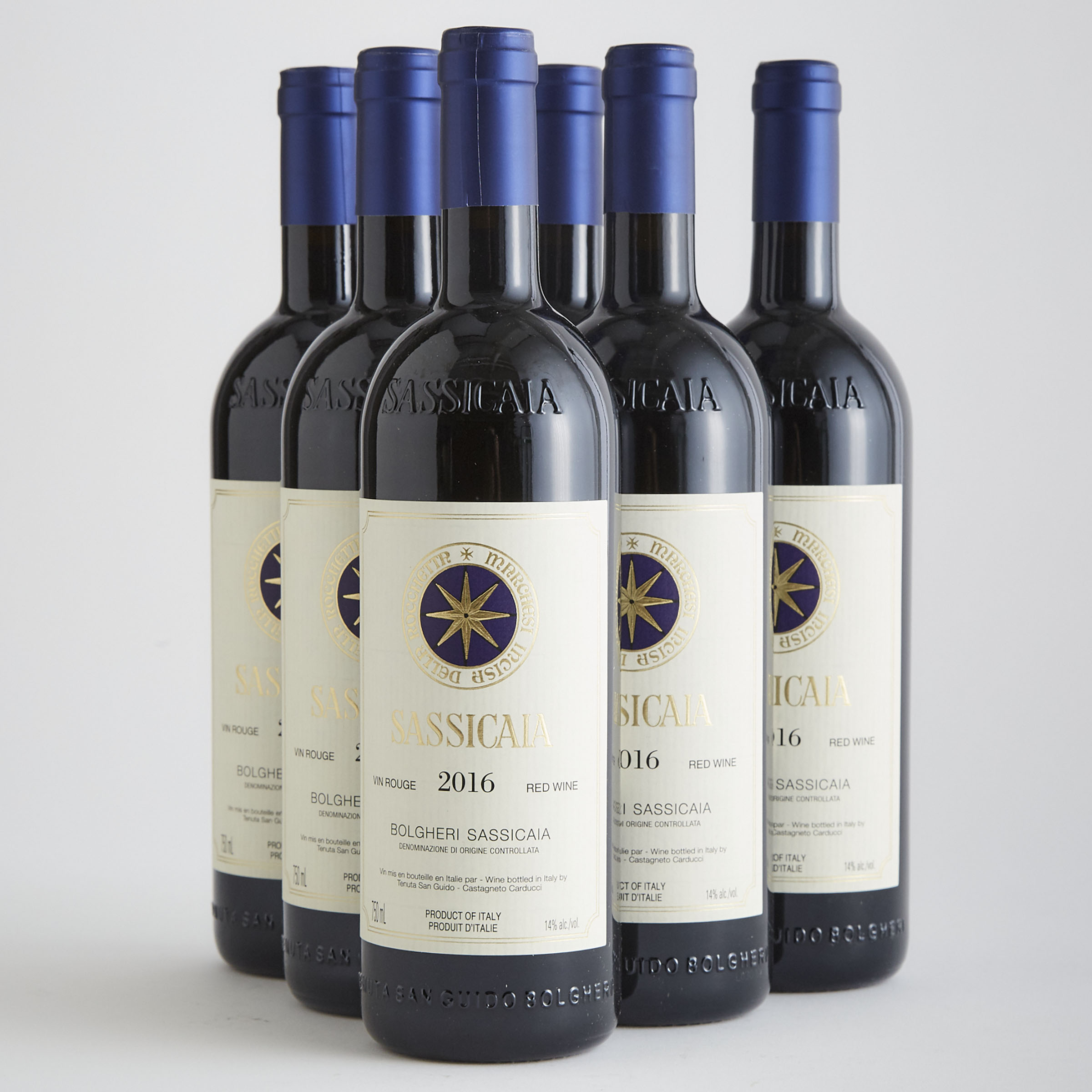 TENUTA SAN GUIDO BOLGHERI SASSICAIA SASSICAIA 2016 (6) WA 100