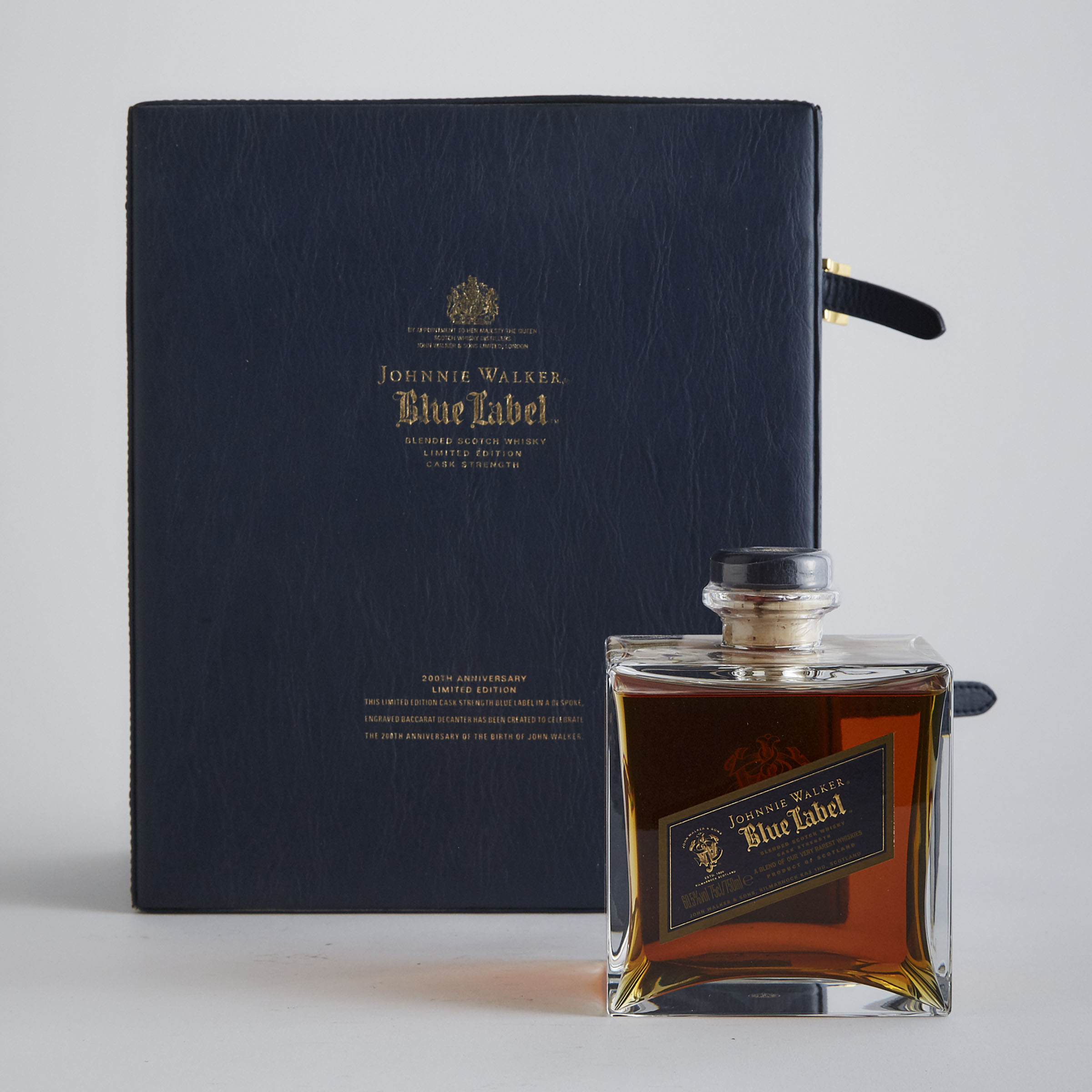 JOHNNIE WALKER BLUE LABEL BLENDED WHISKY 200TH ANNIVERSARY EDITION NAS (ONE 750 ML)