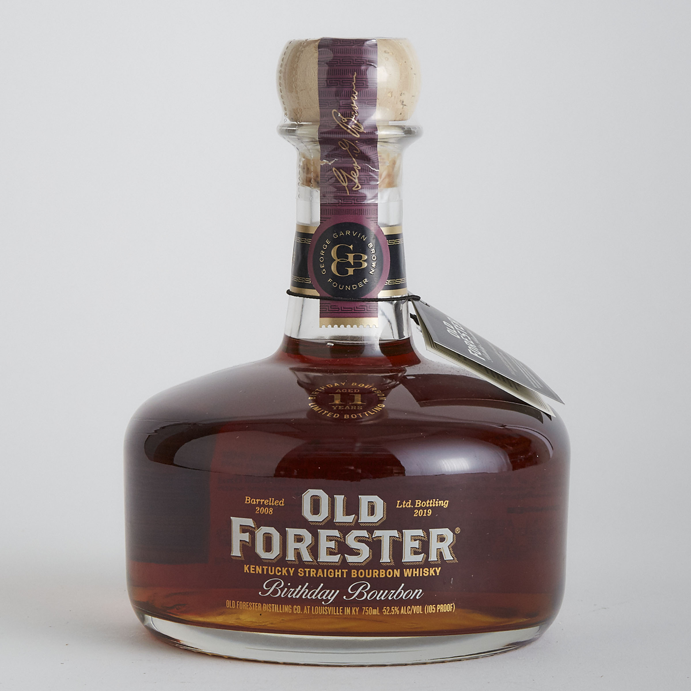 OLD FORESTER BIRTHDAY BOURBON KENTUCKY STRAIGHT BOURBON WHISKY 11 YEARS (ONE 750 ML)