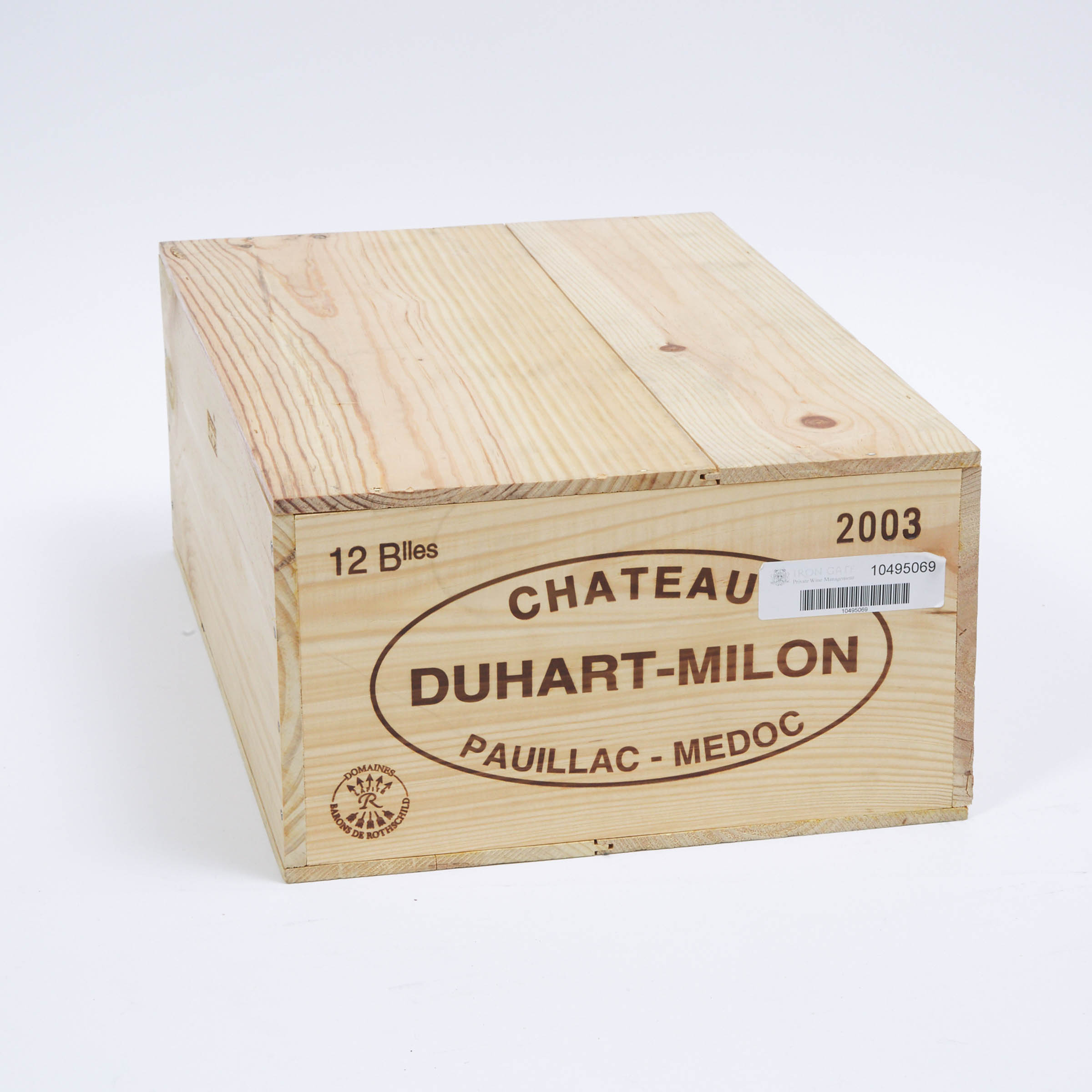 CHÂTEAU DUHART-MILON 2003 (12, OWC) WA 94