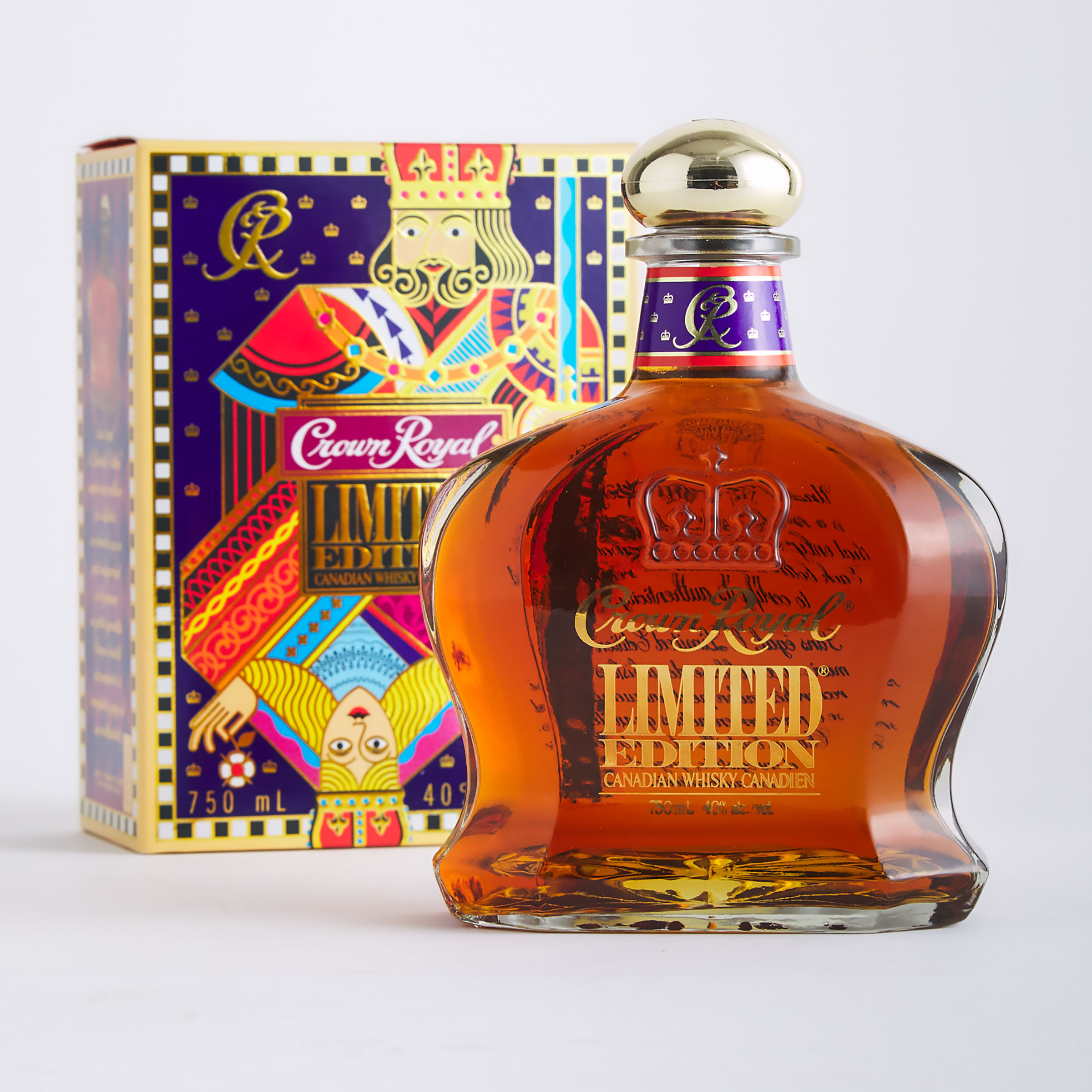 CROWN ROYAL LIMITED EDITION CANADIAN WHISKY (ONE 750 ML)