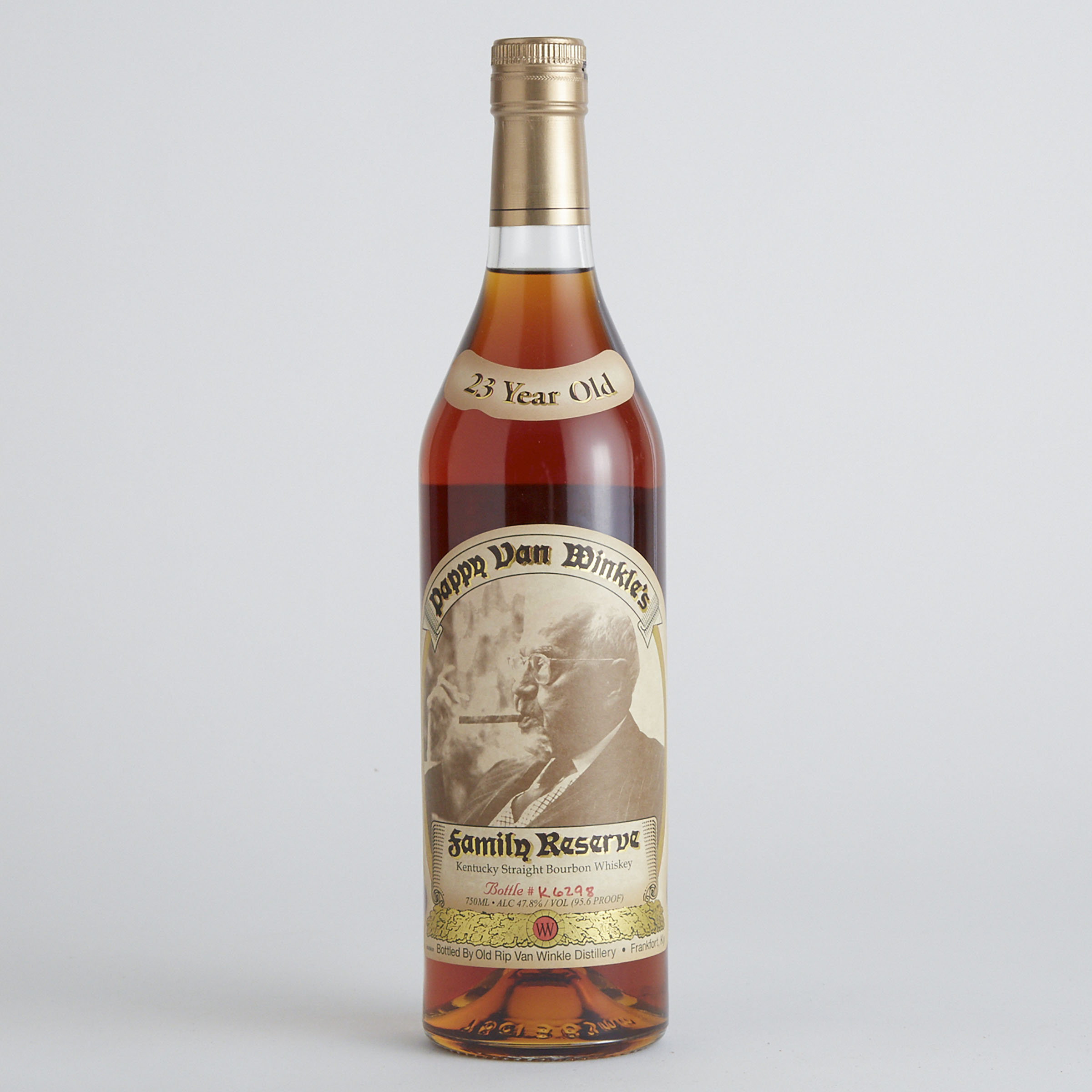 PAPPY VAN WINKLE FAMILY RESERVE KENTUCKY STRAIGHT BOURBON WHISKEY 23 YEARS (ONE 750 ML)