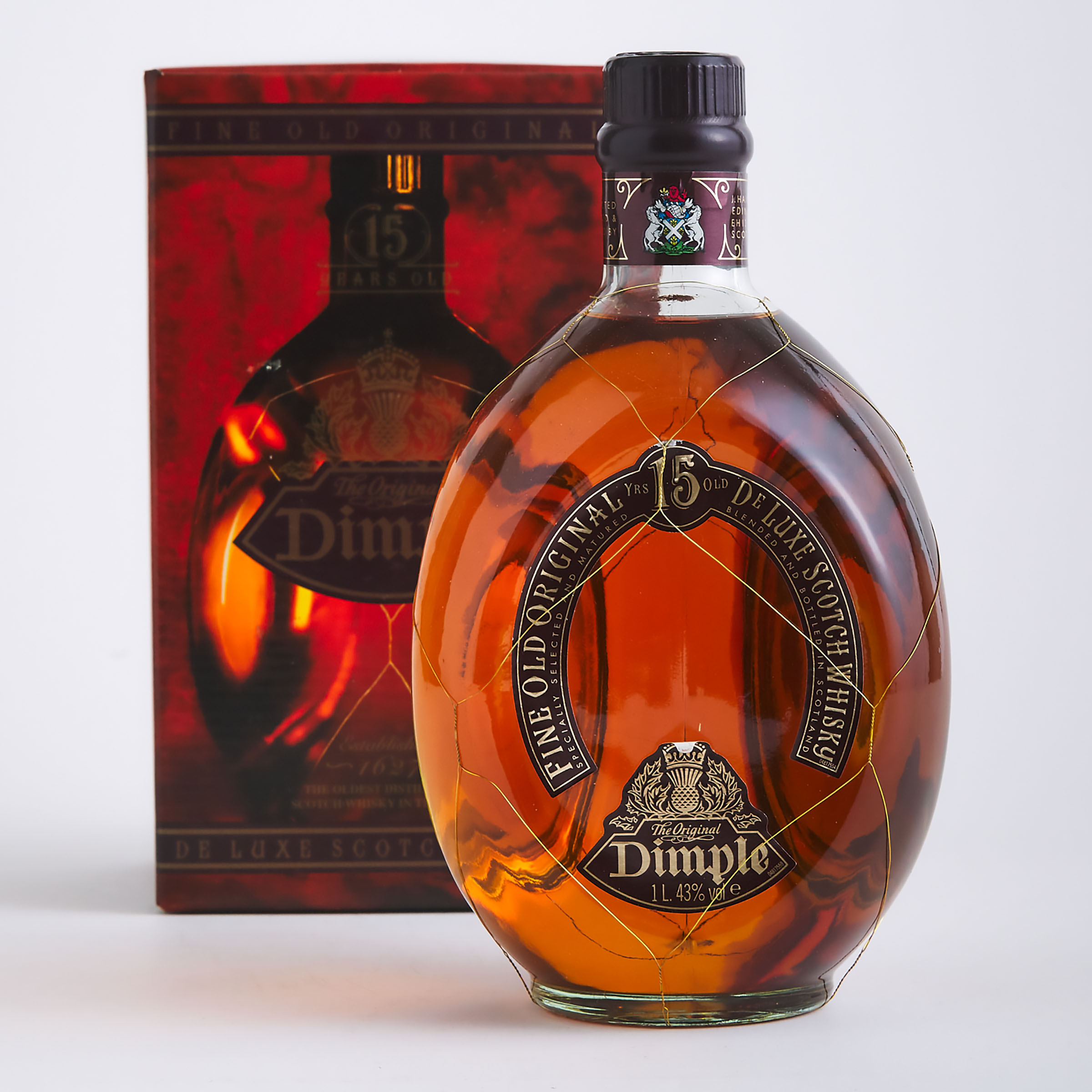 DIMPLE BLENDED SCOTCH WHISKY 15 YEARS (ONE 1000 ML)
