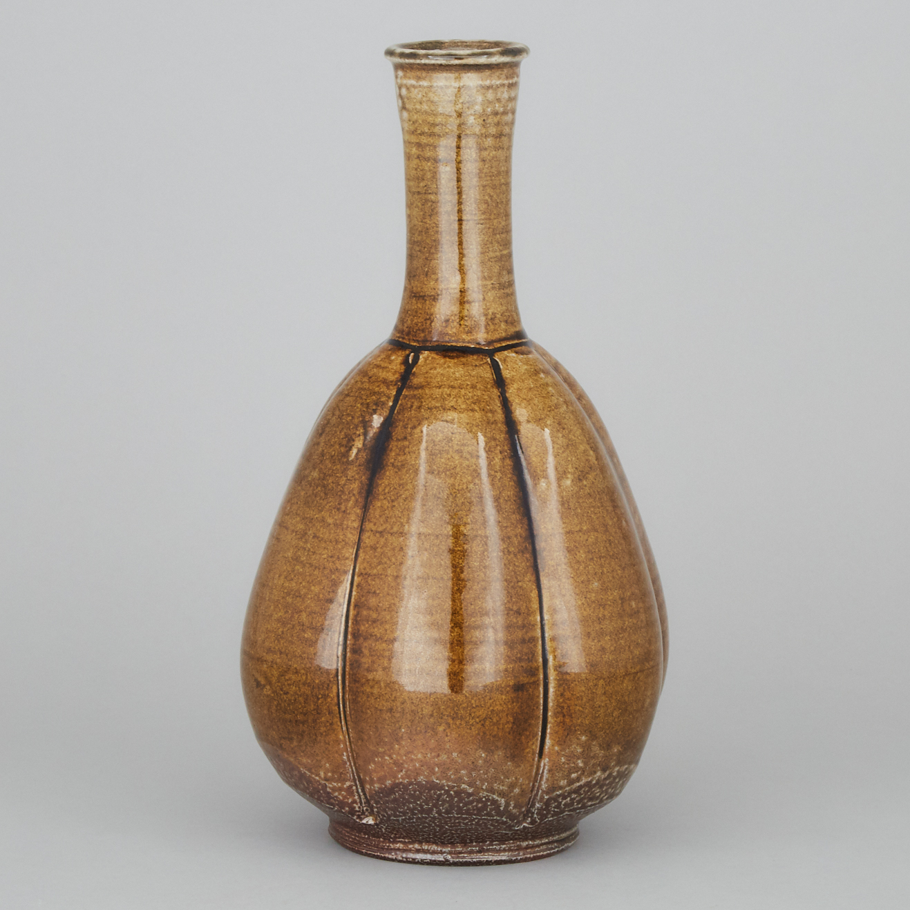 Robert Archambeau (Canadian, b.1933), Glazed Stoneware Vase, c.1994