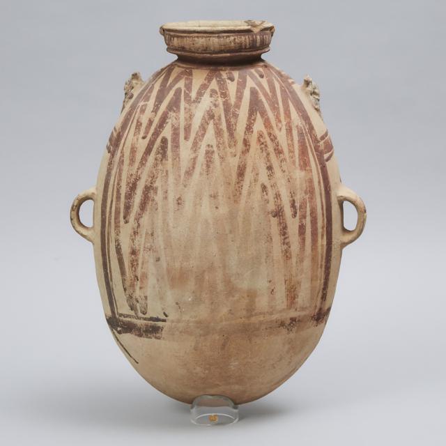 Large Chancay Pottery Olla, West Peru, 1000 - 1470 AD