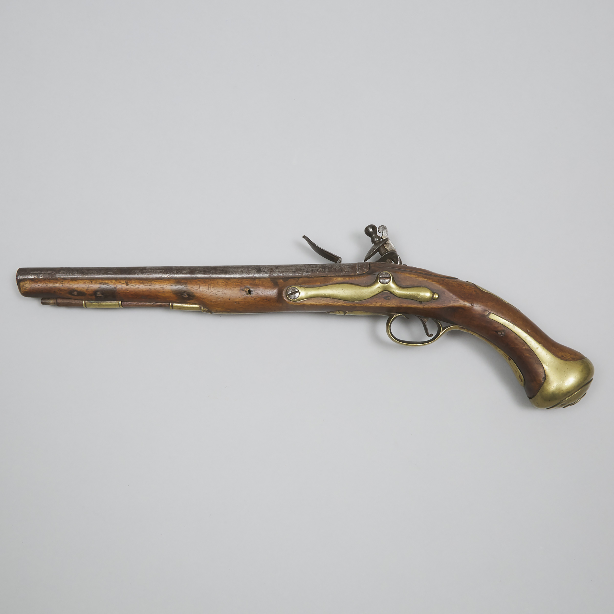 Georgian Long Flintlock Pistol, c.1800