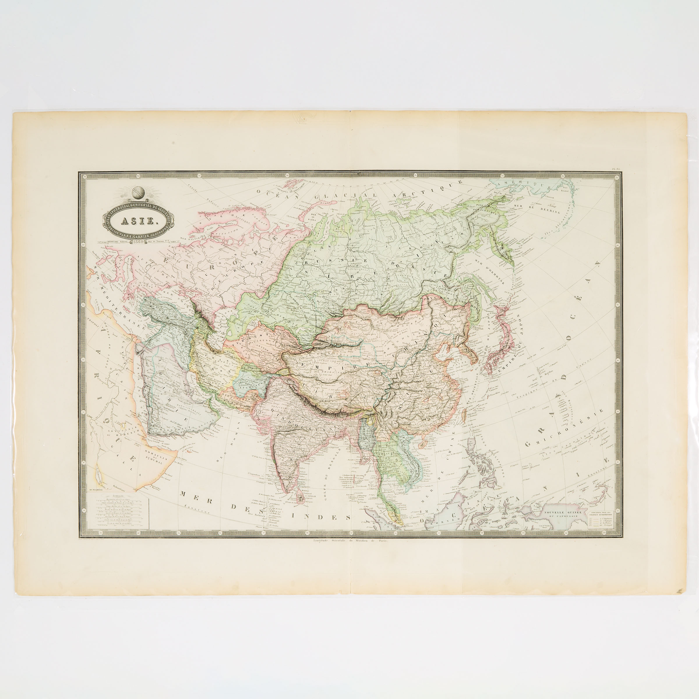 Three 19th Century Maps of Asia