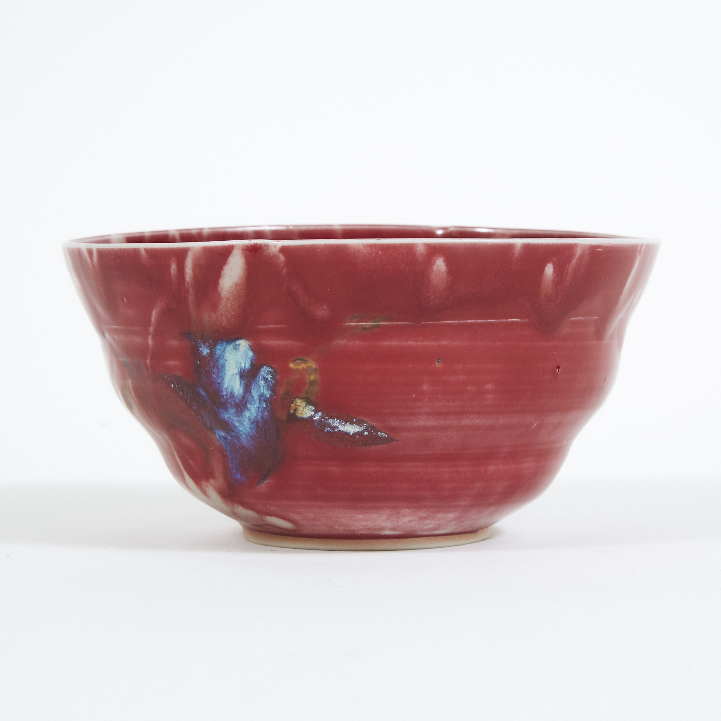 Kayo O'Young (Canadian, b.1950), Small Red Glazed Bowl, 1994