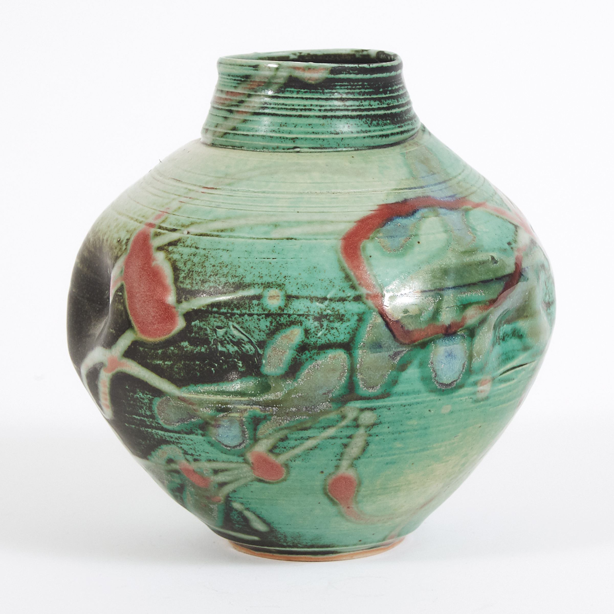 Kayo O'Young (Canadian, b.1950), 'Rainforest' Vase, 1993