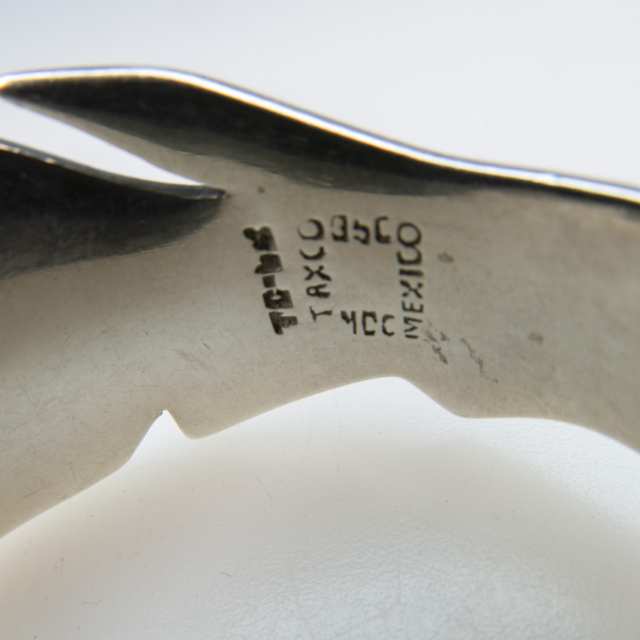 Mexican 950 Grade Silver Open Cuff Bangle