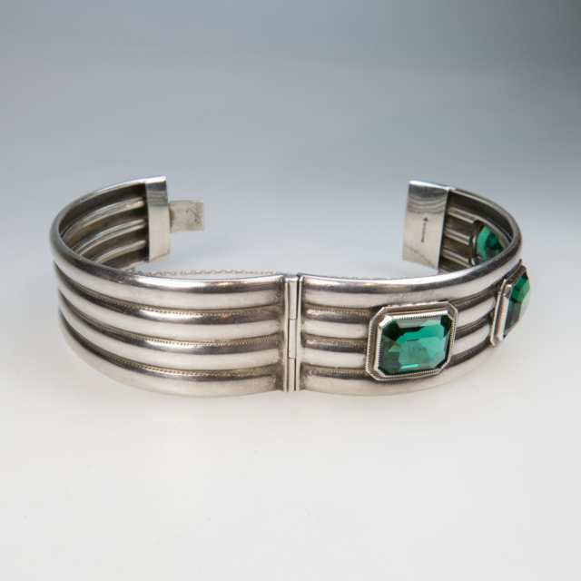 Eaton's Sterling Silver Hinged Bangle