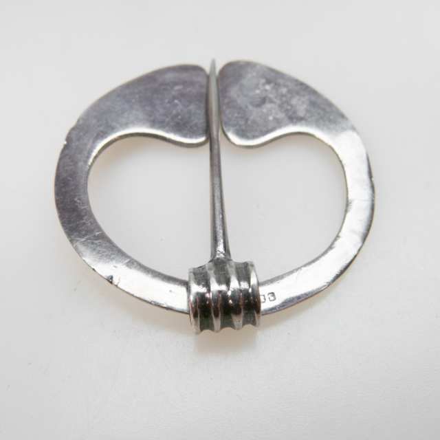 English Silver Kilt Pin