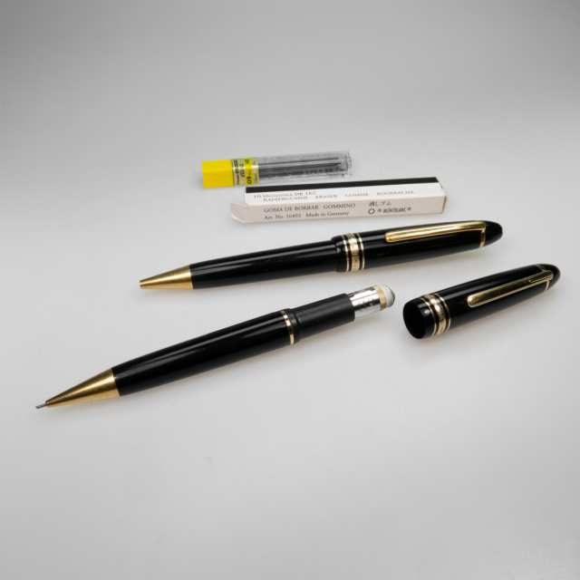 Montblanc Meisterstuck BallPoint Pen And Mechanical Pencil